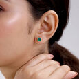 Lustrous Verdant Onyx Earrings,,hi-res view 2