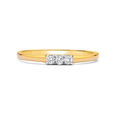 14KT Yellow Gold Summer Frost Diamond Finger Ring,,hi-res view 1