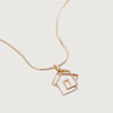 Safe Haven Gold Pendant