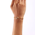 Graceful Twirl Diamond Bangle,,hi-res view 2