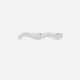 Dazzling Wave Silver Finger Ring,,hi-res view 3