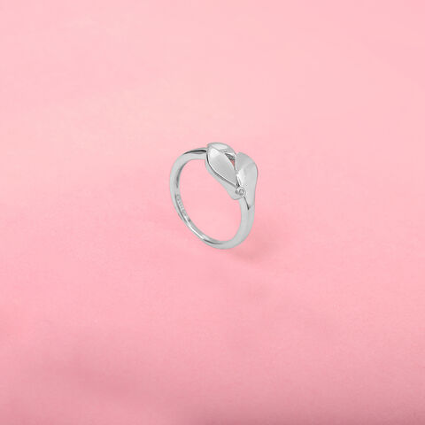 Artful Harmony Silver Finger Ring
