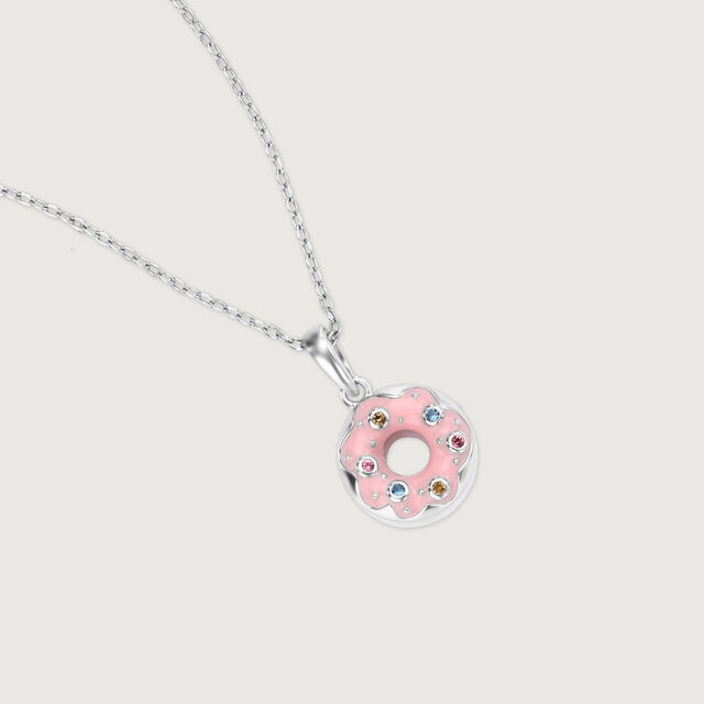 Sprinkled Joy Silver Pendant,,hi-res image number null