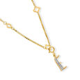 Mia Sutra DIY with Alphabet Charms- E,,hi-res view 4