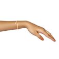 14kt Yellow Gold Diamond Bangle With Pink Enamel And Openwork,,hi-res view 3