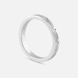 Subtle Textured Silver Finger Ring,,hi-res view 4