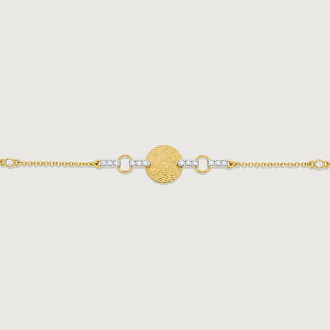 Serene Orbit Diamond Bracelet