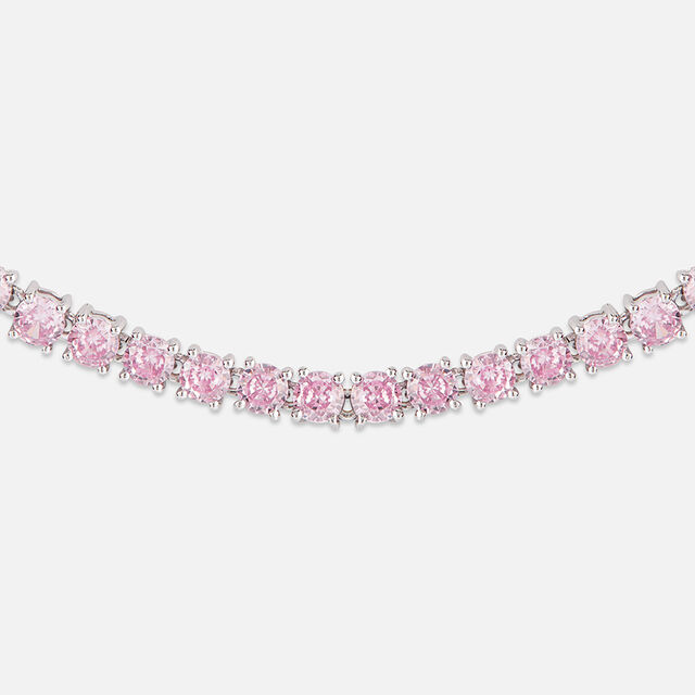 Blush Pink Silver Bracelet,,hi-res image number null