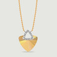 Striking Radiant Diamond Necklace,,hi-res view 4