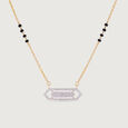 Modern Marvel Gold and Diamond Mangalsutra,,hi-res view 3