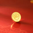10 gm 24 Karat Lotus Gold Coin (9999 Purity),,hi-res view 1