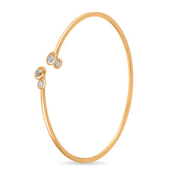 Mamma Mia 14 KT Yellow Gold Bubble it Up!  Bangle