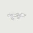 Delicate Duo Silver Toe Rings,,hi-res view 4
