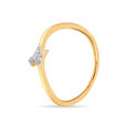14KT Yellow Gold Willowy Diamond Ring,,hi-res view 1