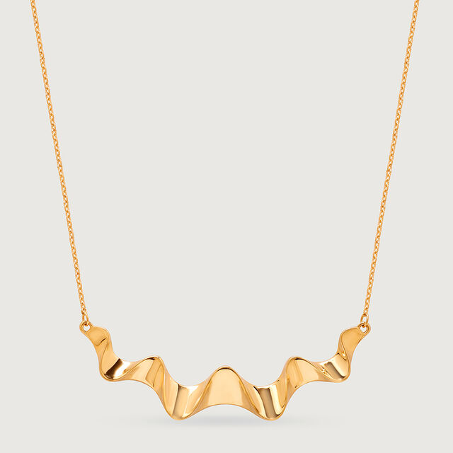 Serene Sway18KT Gold Pendant and Chain,,hi-res image number null