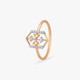 Geometric Gleam Diamond Ring,,hi-res view 1