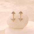 Radiant Balance Diamond Drop Earrings,,hi-res view 1