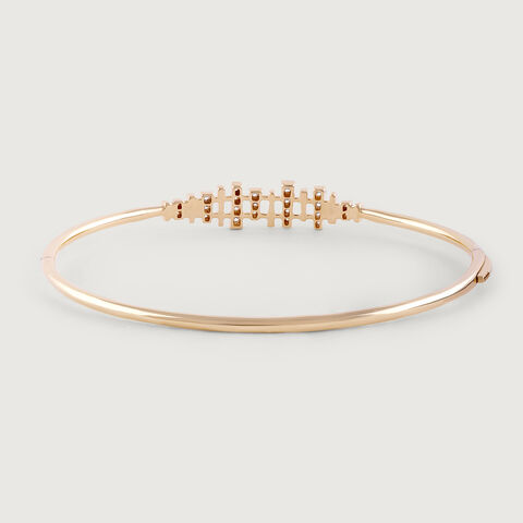 Luminous Connect Gold & Diamond Bangle