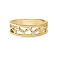 18 KT Yellow Gold Celtic Ring,,hi-res view 2