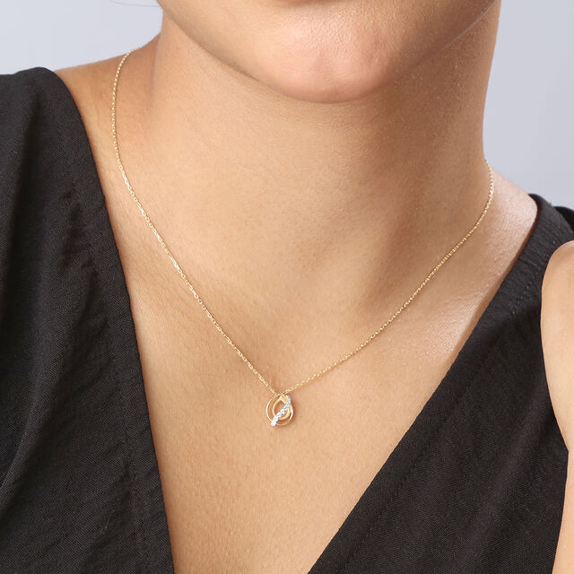 Tangled Grace Diamond Necklace,,hi-res image number null