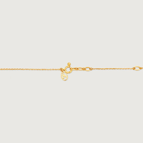 Delicate Radiant Gold Necklace