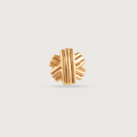 Classic Woven Gold Nose Pin