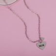 Forever Love Silver Necklace.,,hi-res view 1