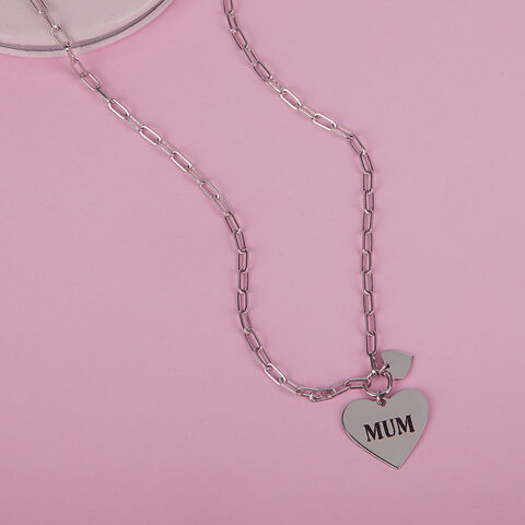 Forever Love Silver Necklace.