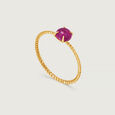 Red Elixir 14KT Ruby & Diamond  Finger Ring,,hi-res view 8