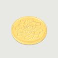 8 GM 22 Karat Stunning Lotus Gold Coin,,hi-res view 4