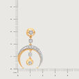 Dancing In The Moonlight 14KT Diamond Drop Earring,,hi-res view 4