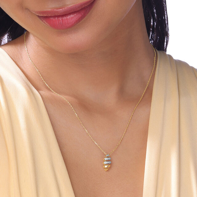 Hive Whisper Diamond Necklace,,hi-res image number null