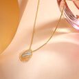 Radiant Curve Diamond Pendant,,hi-res view 1