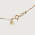 Minimalist Sleek Gold & Diamond Necklace,,hi-res view 3