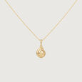 Golden Halo Drop Pendant,,hi-res view 4