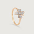 Sunshine Petal 14KT Gold & Diamond Ring,,hi-res view 4
