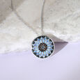 Mosaic Shine Silver Pendant,,hi-res view 1