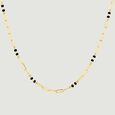 Sleek Geometric Gold Mangalsutra,,hi-res view 3
