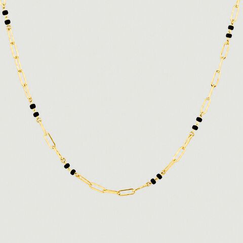 Sleek Geometric Gold Mangalsutra