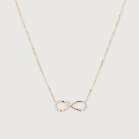 Infinite Heartbeat Diamond Necklace