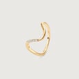 Modern Contour Diamond Ring,,hi-res view 4