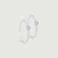 Classic Halo Silver Toe Rings,,hi-res view 3