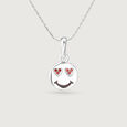 Love Struck Silver Pendant,,hi-res view 3