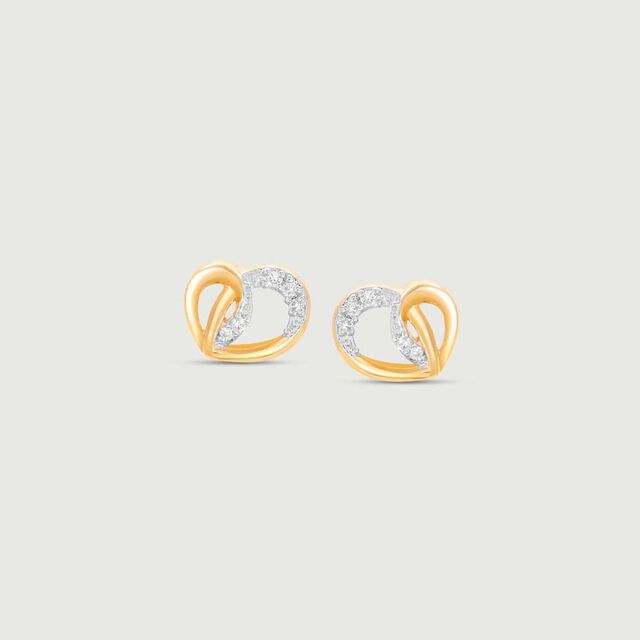 Radiant Embrace Diamond Stud Earrings,,hi-res image number null