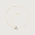 Twinkling Star Haath Phool 14KT Blue Sapphire Bracelet,,hi-res view 2