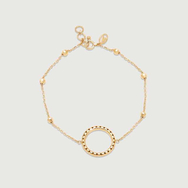 Trendy Orbit Gold Bracelet,,hi-res image number null