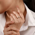 Cosmic Wonder 14KT Diamond Finger Ring,,hi-res view 1