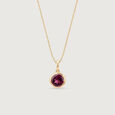 Crimson Aura Garnet Pendant,,hi-res view 4