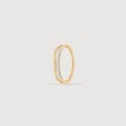 Flowing Linear Diamond Ring,,hi-res view 2