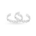 Tribal Chain Silver Toe Ring,,hi-res view 1